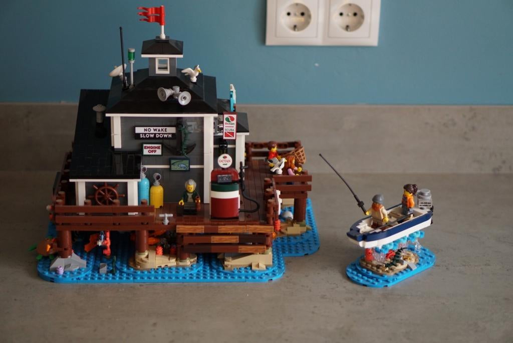 Lego 910040 Harbourmaster's Office, Kinderen en Baby's, Speelgoed | Duplo en Lego, Zo goed als nieuw, Lego, Complete set, Ophalen of Verzenden