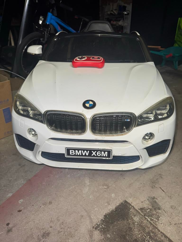BMW X6M elektrische kinderauto met afstandsbediening, Ophalen, Gebruikt