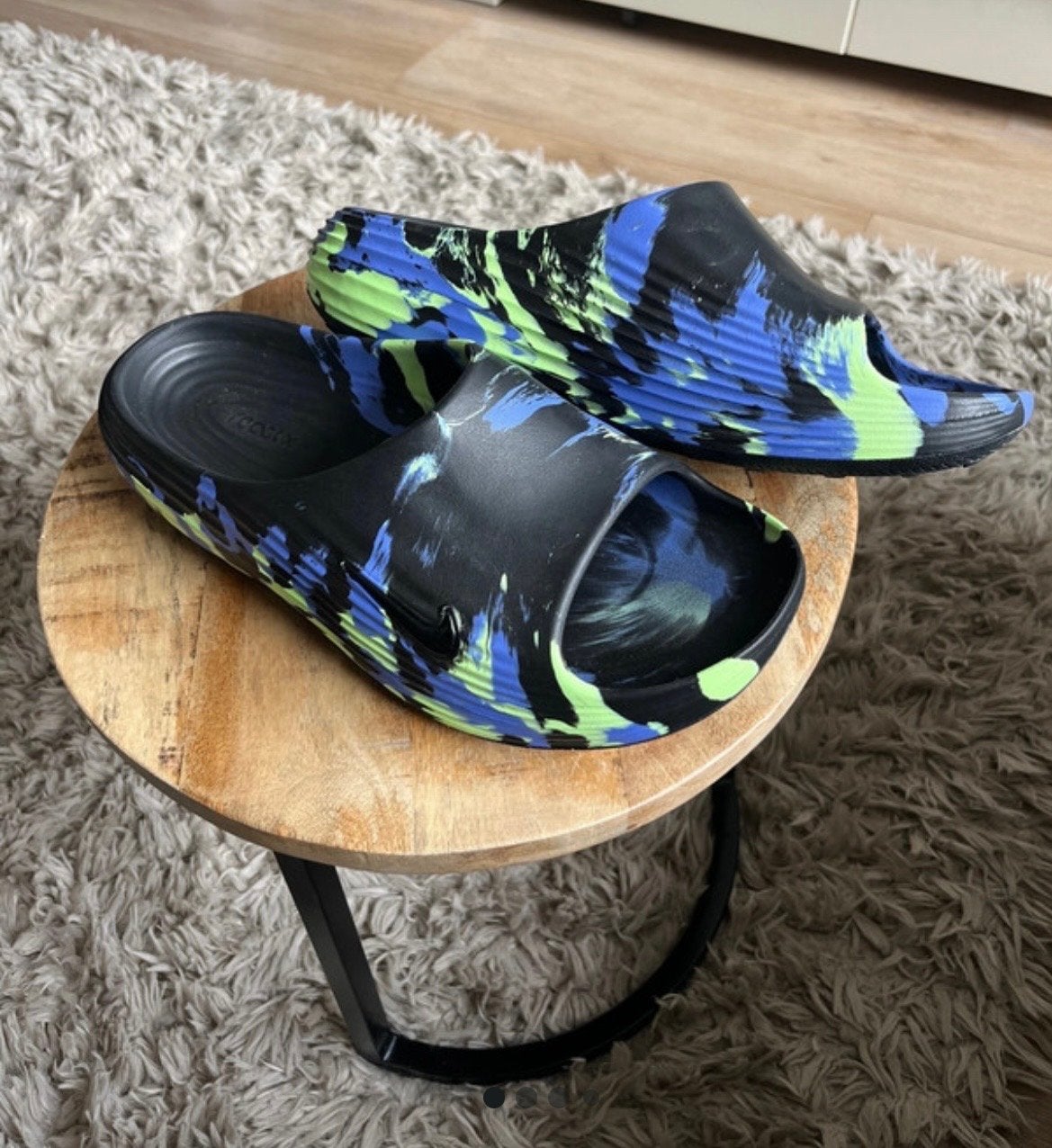 Nike flops/slippers maat 45 - Zo goed als nieuw, Ophalen of Verzenden, Zo goed als nieuw, Overige kleuren, Slippers