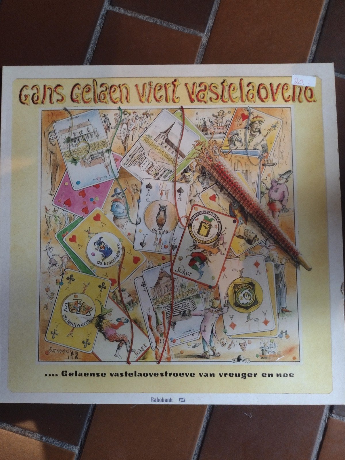 LP Carnaval Geleen: Gans Gelaen Viert Vastelaovend, Ophalen of Verzenden, Gebruikt, LP