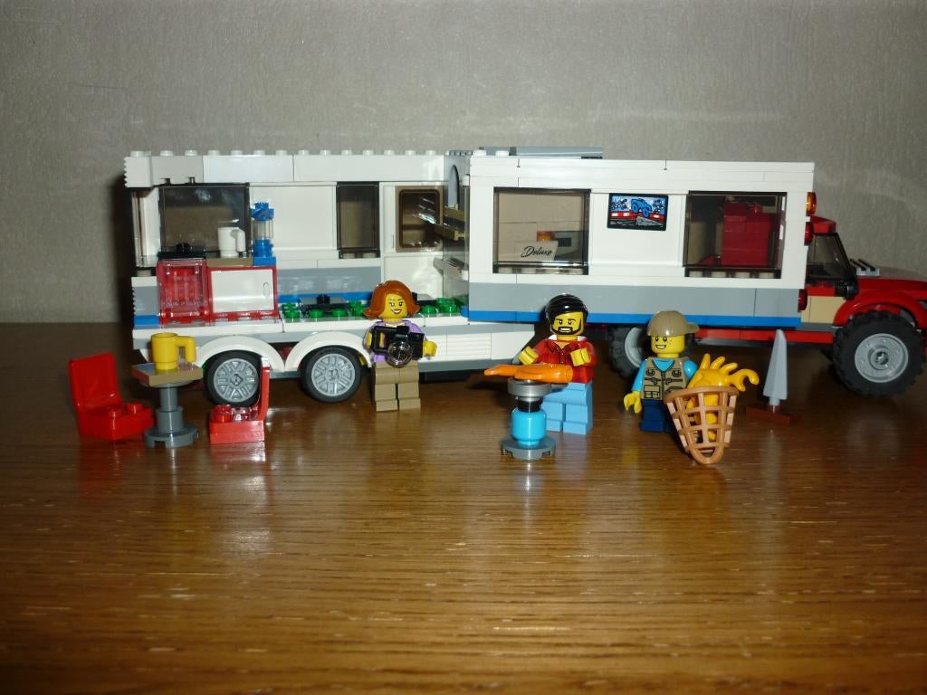 Lego city 60182 - Pick-uptruck en caravan, Kinderen en Baby's, Speelgoed | Duplo en Lego, City, Lego, Ophalen of Verzenden, Zo goed als nieuw