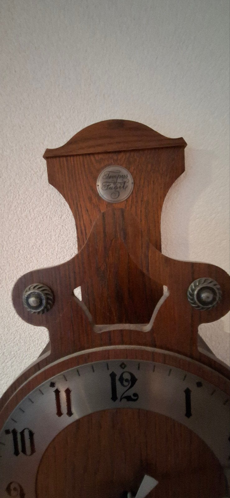 wandklok, Ophalen