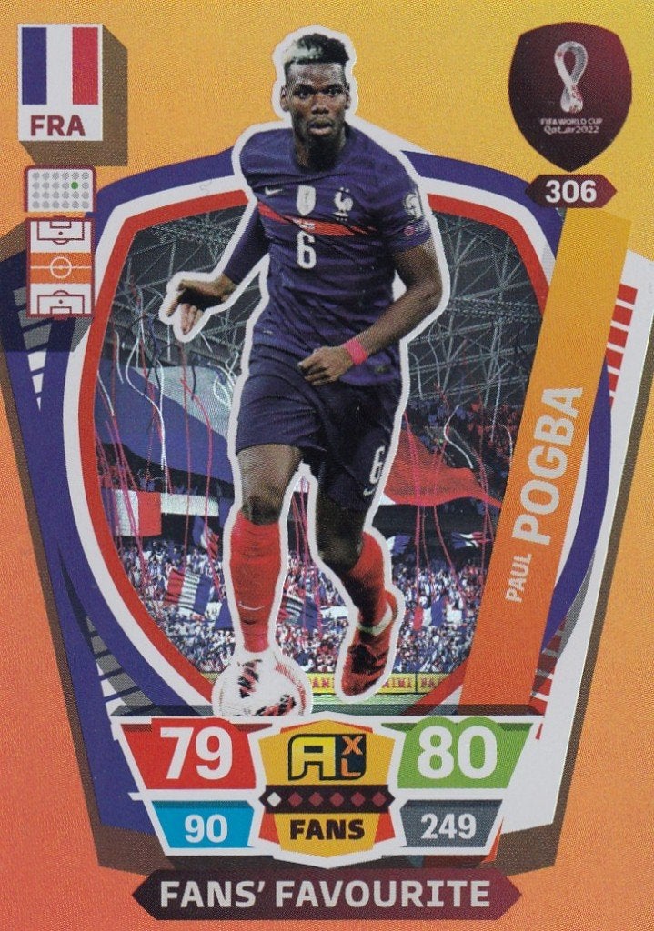Voetbal - Plaatje - Frankrijk - Paul Pogba, Verzenden, Zo goed als nieuw, Buitenlandse clubs, Poster, Plaatje of Sticker
