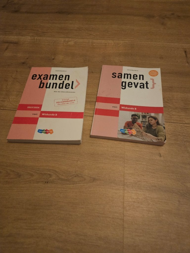 Examenbundel vwo wiskunde B, Ophalen, Zo goed als nieuw, VWO