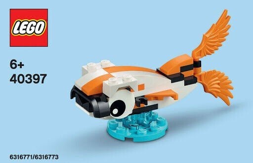 Lego 40397 Montly Mini Build Koi Fish nw en sealed 2 beschik, Kinderen en Baby's, Compleet, Overige thema's, Lego, Nieuw