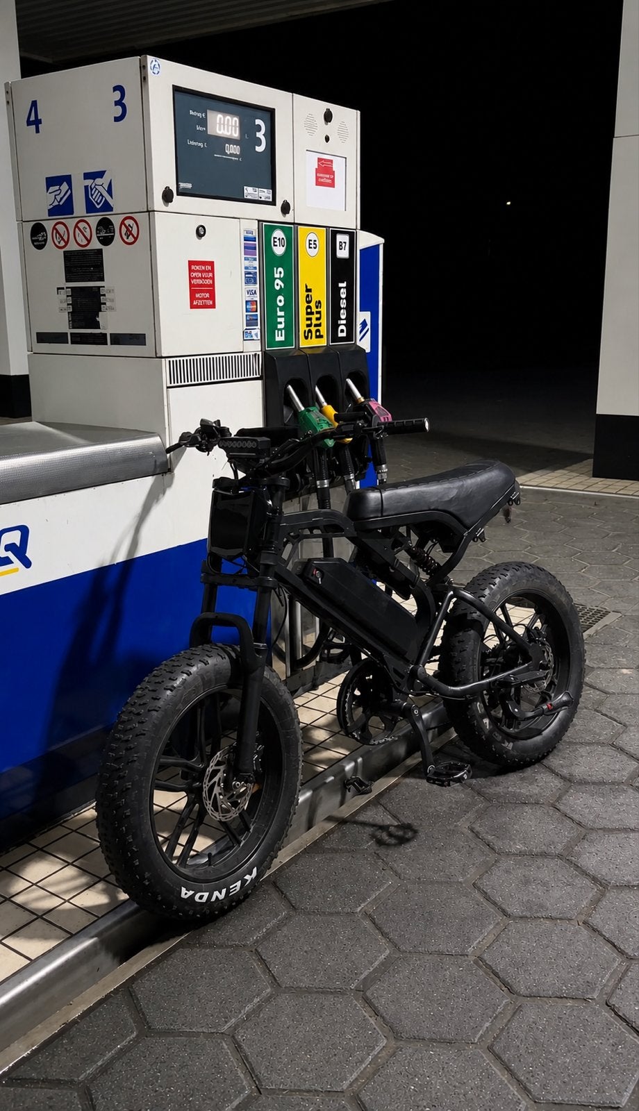Custom fatbike v20, Zo goed als nieuw, 51 tot 55 cm, 50 km per accu of meer, Ophalen