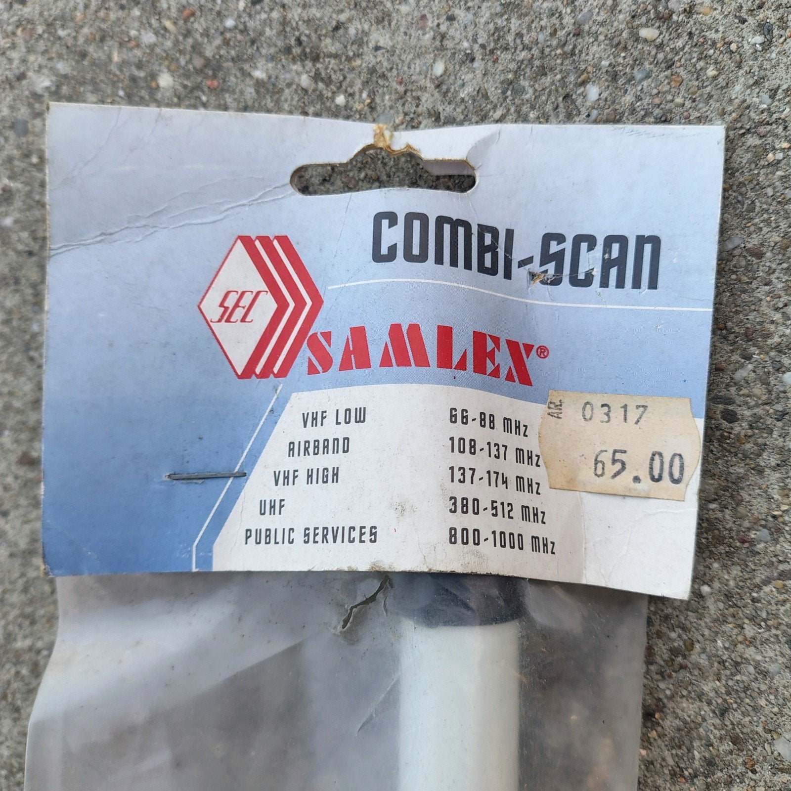 Samlex Combi-Scan scannerantenne 66–1000 MHz – nieuw NOS, Ophalen of Verzenden, Nieuw, Antenne