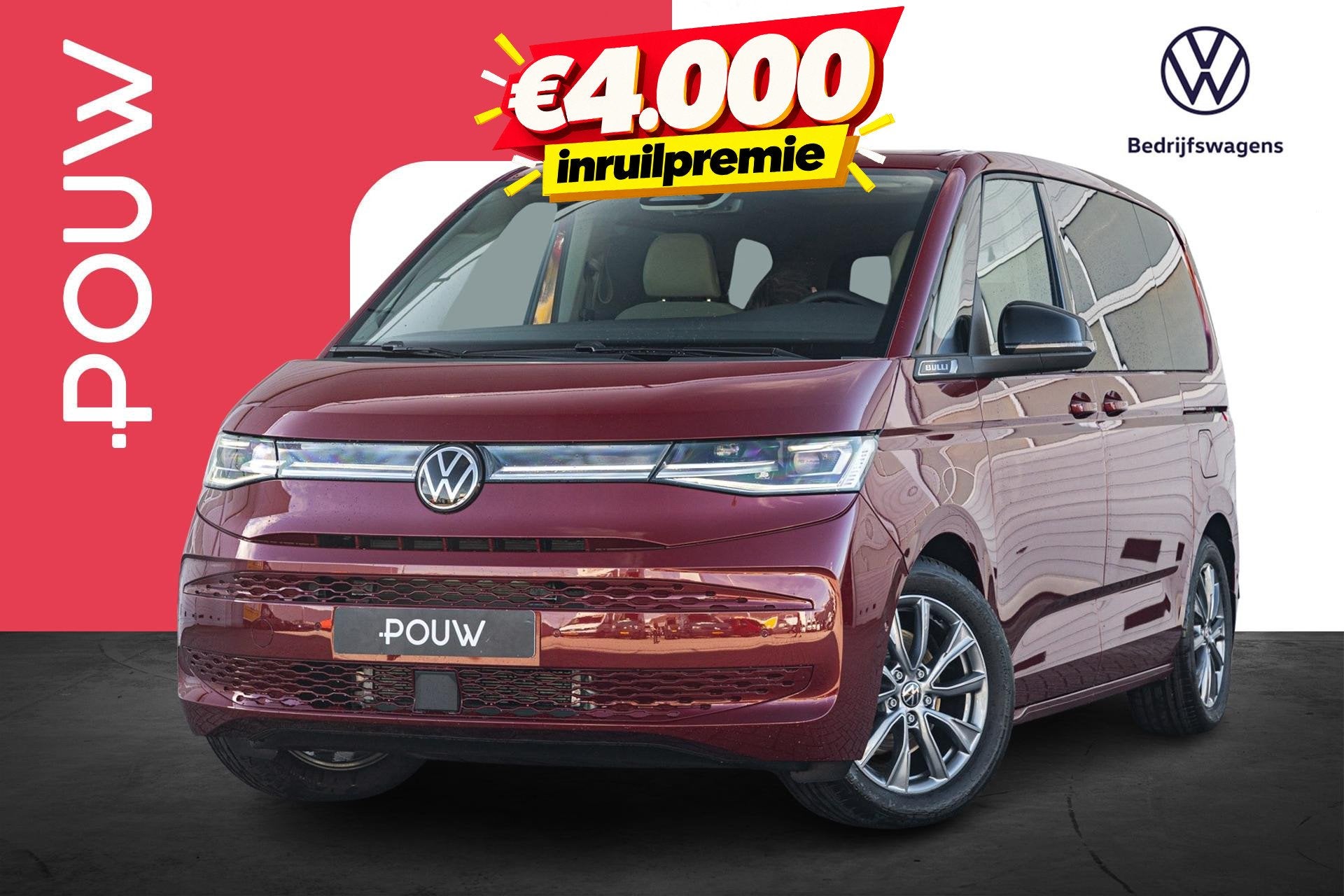 Volkswagen Multivan 1.5 eHybrid 245pk L1 Bulli Edition 4Moti, Auto's, Automaat, 12 maanden, 1498 cc, Euro 6