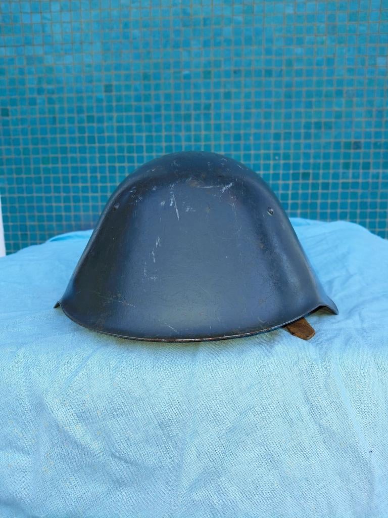 NVA/DDR Helm, 1e model 1966., Ophalen of Verzenden, Landmacht, Duitsland, Helm of Baret