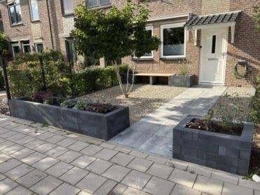 Stapelblok 12x12x60 Linia Nero, Ophalen, Blok, Nieuw, Minder dan 25 cm