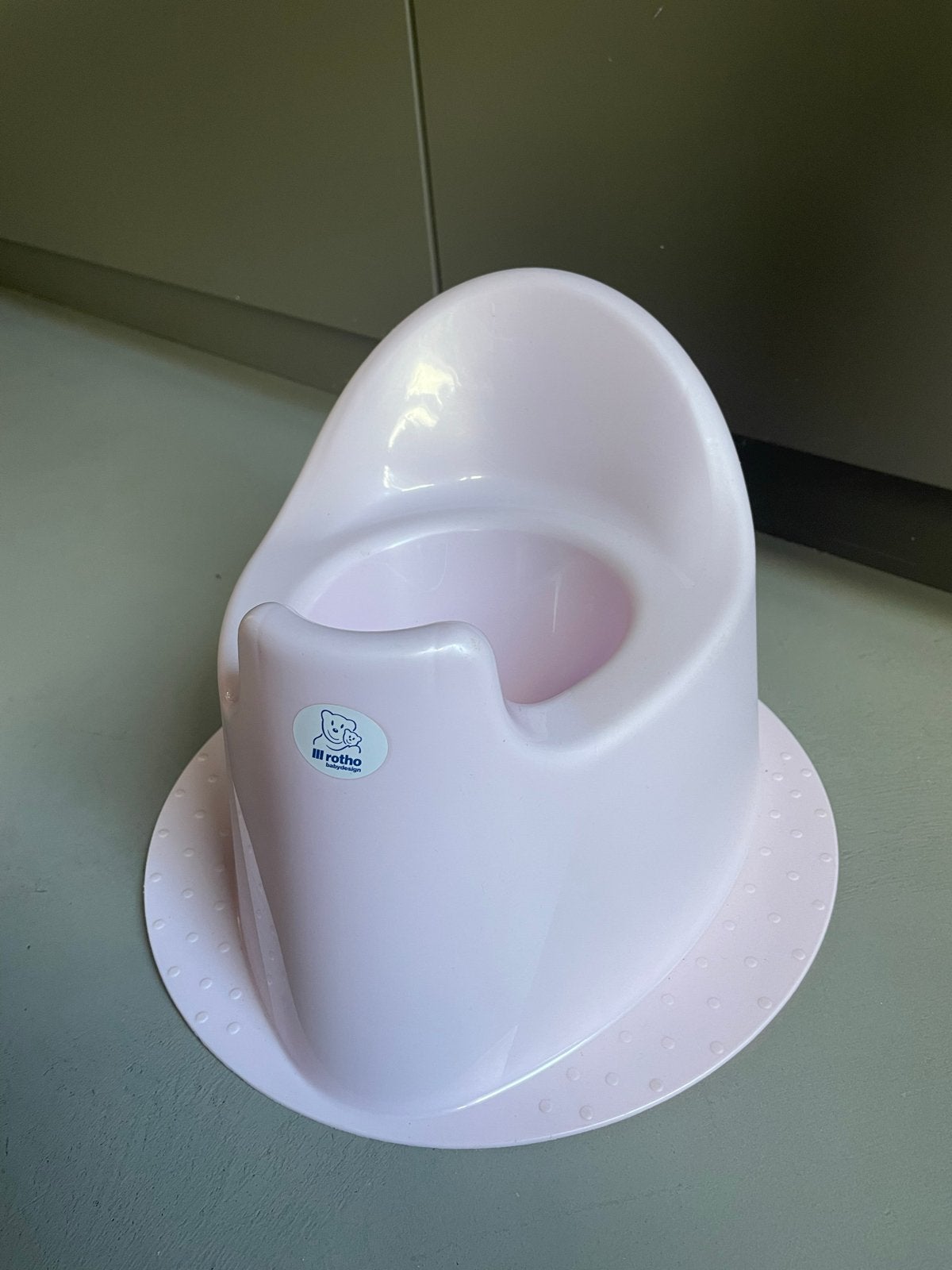 Gratis licht roze plas potje, Ophalen, Gebruikt