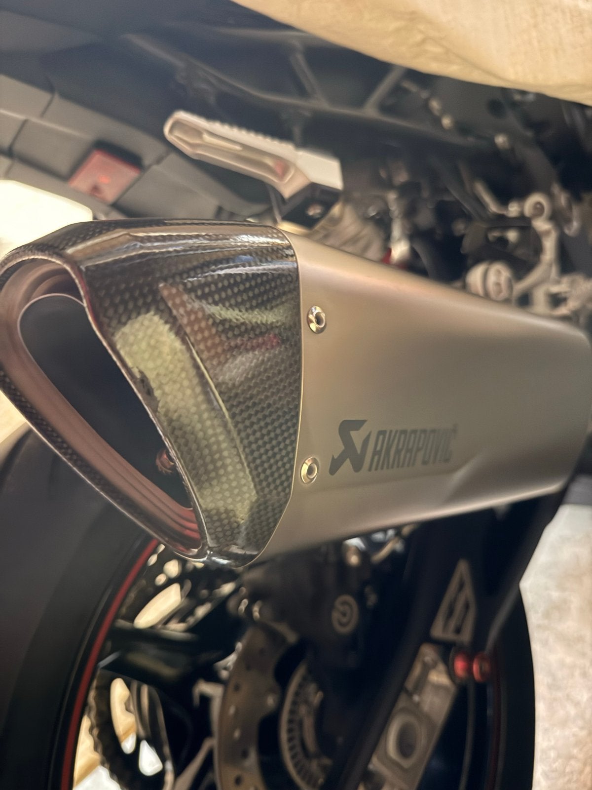DB killer voor BMW S1000RR Akrapovic uitlaat, Ophalen of Verzenden, Gebruikt