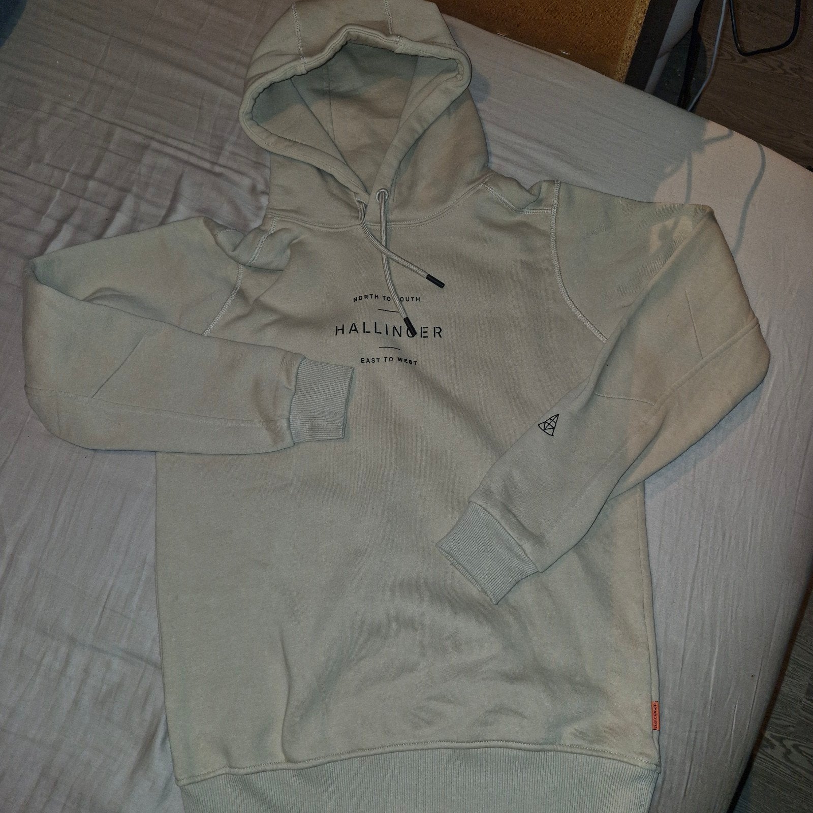 Hallinger hoodie - Beige - Maat S - Zo goed als nieuw, Kleding | Heren, Hallinger, Beige, Ophalen of Verzenden, Zo goed als nieuw