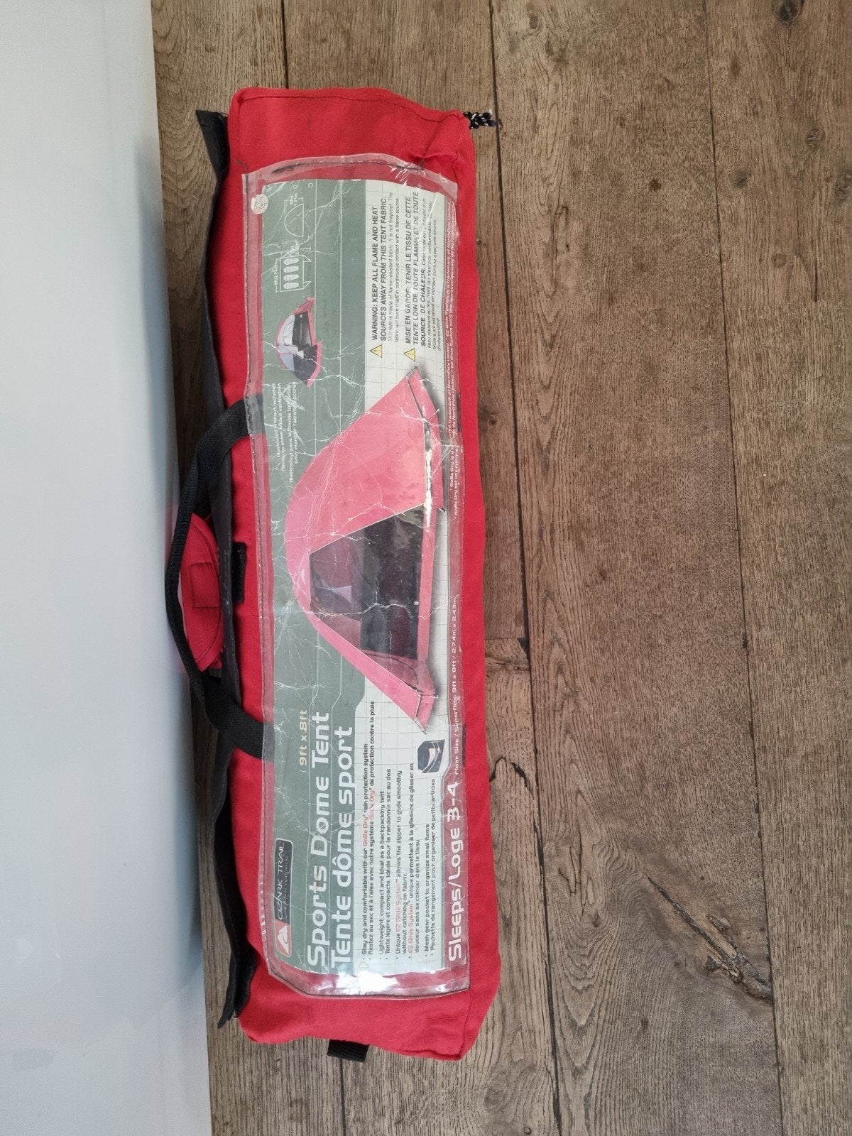 Compacte 2-persoons tent - Ideaal voor kamperen, Ophalen, Gebruikt, Tot en met 2