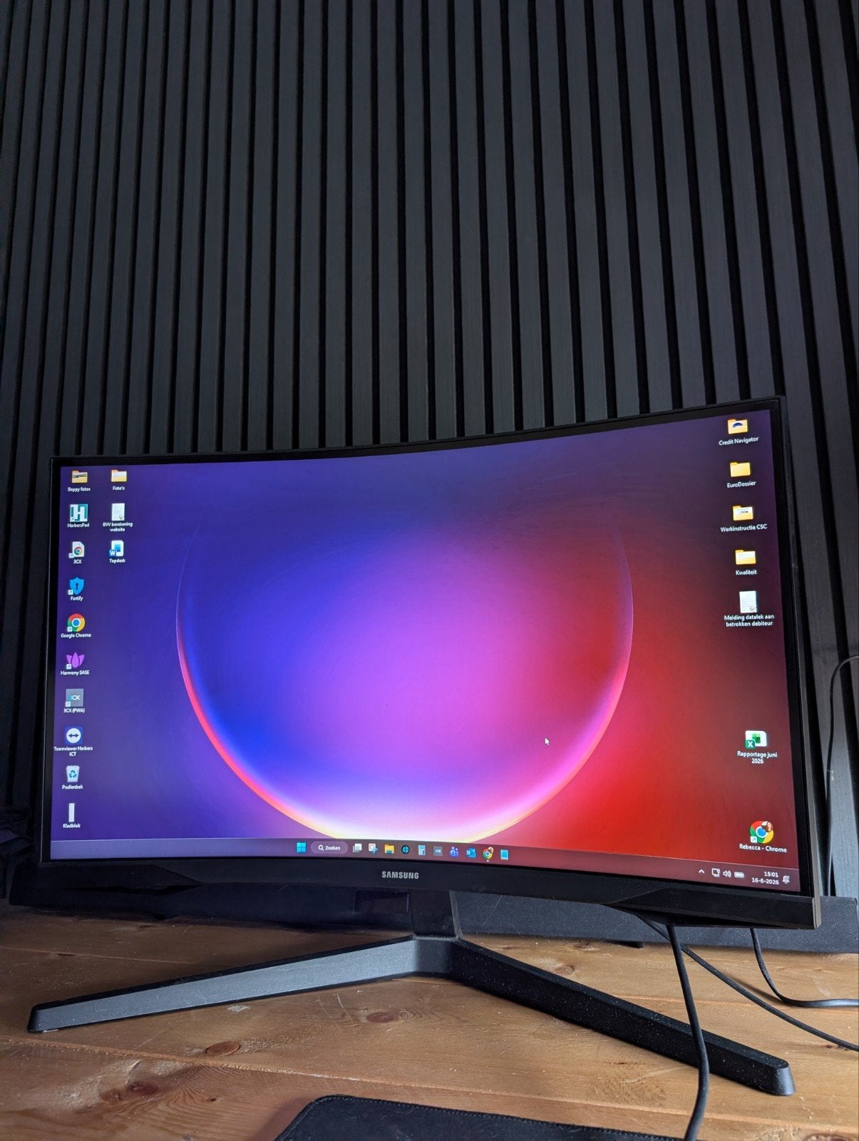 Samsung Odyssey G5 27 inch C27G55T Curved Gaming Monitor, Computers en Software, Monitoren, Gaming, 101 t/m 150 Hz, VA, Ophalen of Verzenden