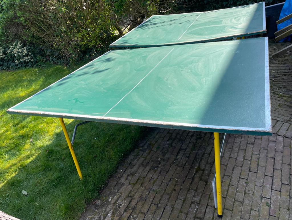 Pingpongtafel tafeltennistafel pingpong tafeltennis, Sport en Fitness, Tafeltennis, Ophalen of Verzenden, Zo goed als nieuw, Tafel Indoor