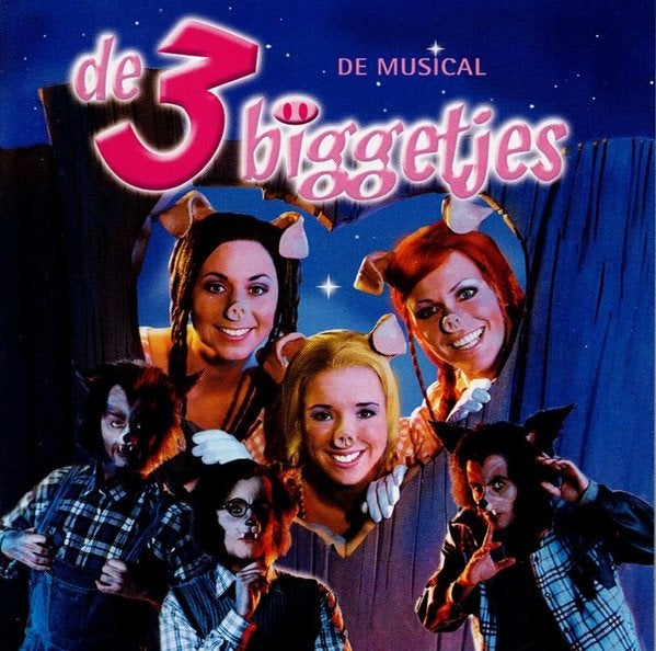K3 ‎– De 3 Biggetjes, Ophalen of Verzenden, Zo goed als nieuw
