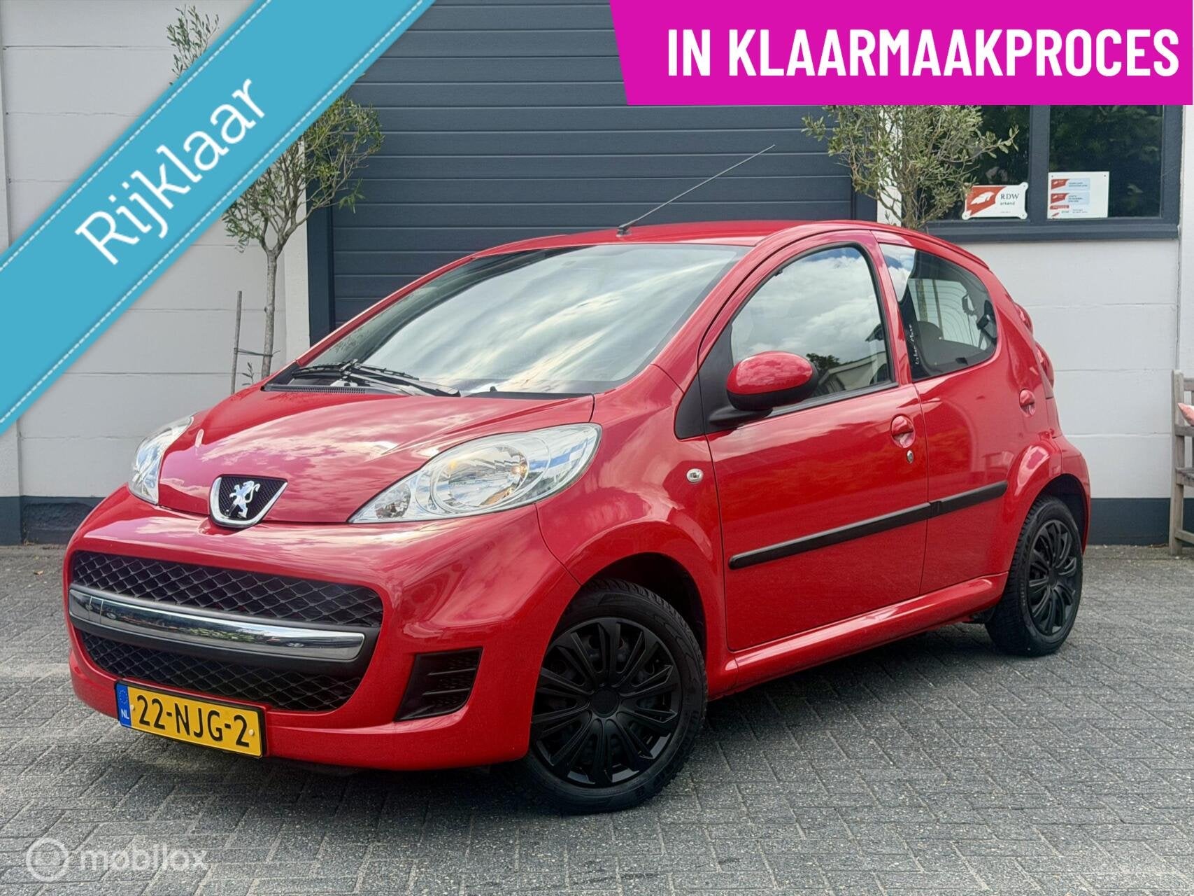 Peugeot 107 1.0-12V|RIJKLAAR|1EIG|A-C|ISOFIX|AUX|NAP|GARANTY, Auto's, Voorwielaandrijving, Stof, Gebruikt, 4 stoelen