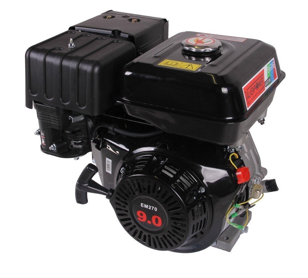 Benzinemotor hand start 9pk asmaat 25mm, Verzenden