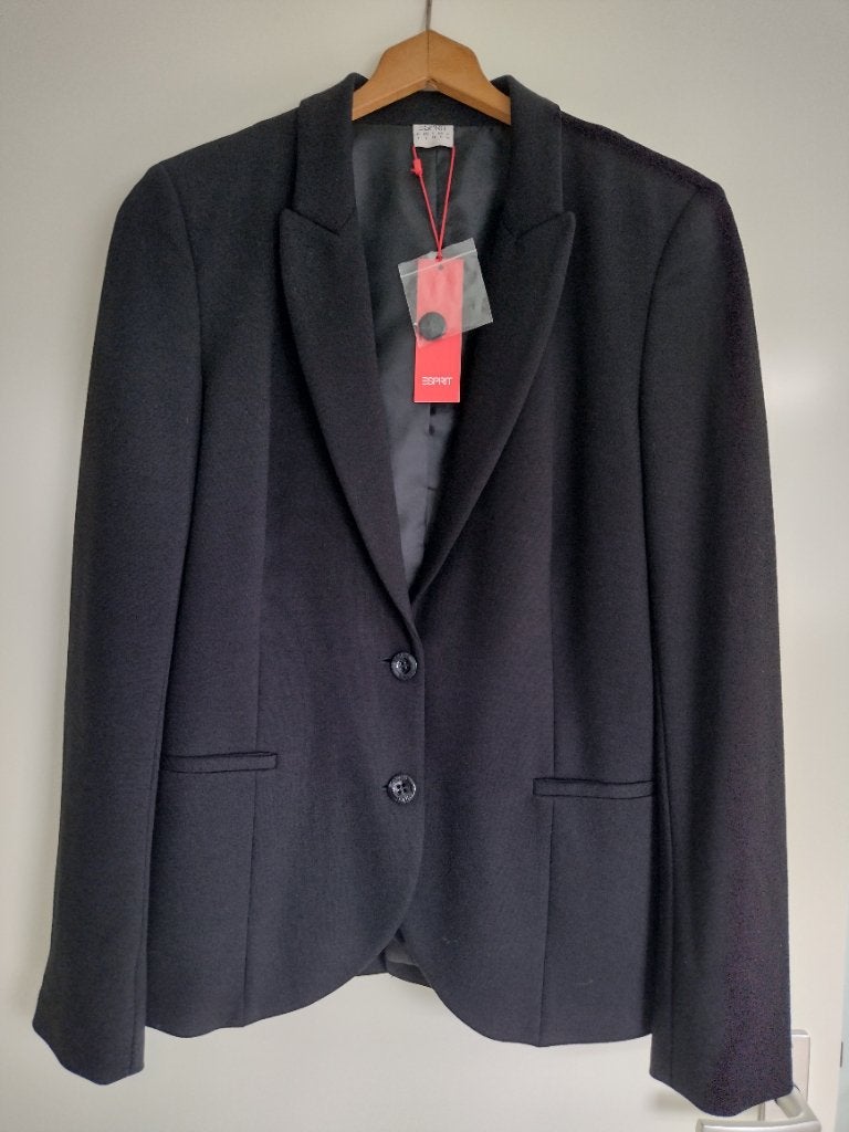 Dames blazer zwart nieuw, Esprit, maat L, Ophalen, Zwart, Maat 42/44 (L), Nieuw