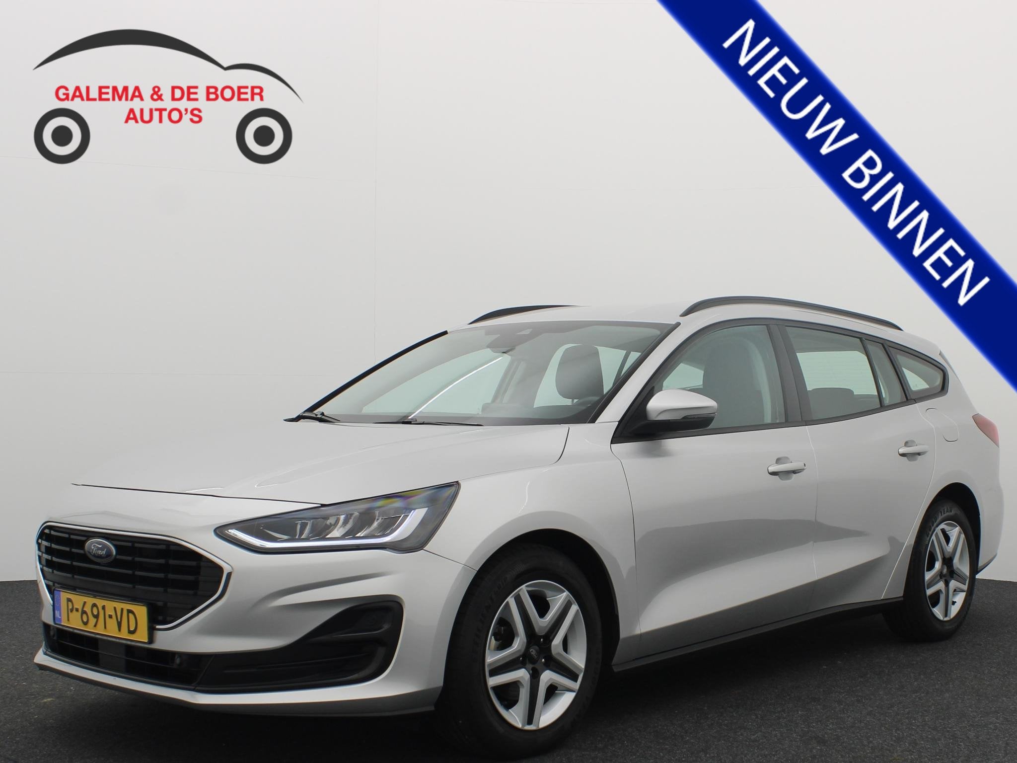 Ford Focus Wagon 1.0 EcoBoost Hybrid Connected FULL LED / CA, Auto's, Ford, Bedrijf, Te koop, Focus, ABS, Airbags, Airconditioning