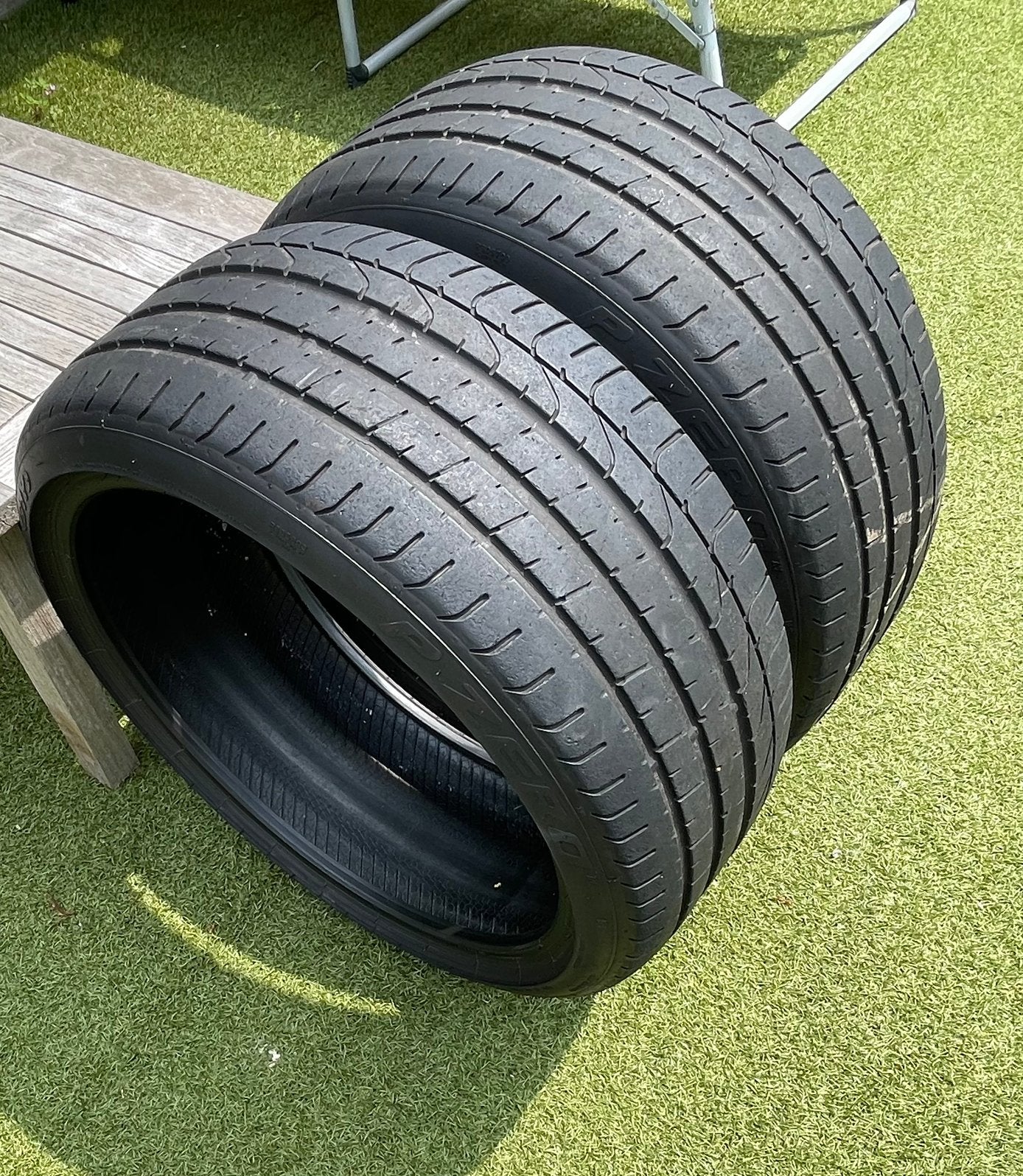 Pirelli  245/35 ZR20  P-Zero afkomstig van Porsche Targa., Ophalen, Gebruikt