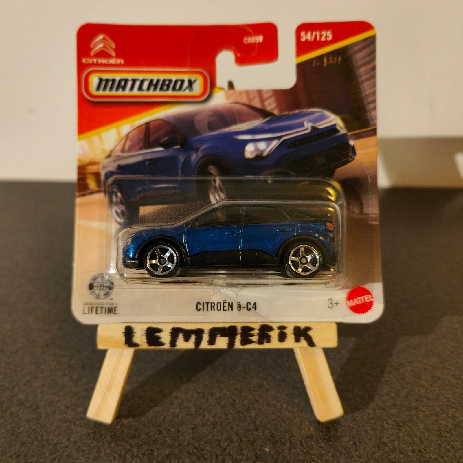 Matchbox Citroën ë-C4 - Nieuw in verpakking, Ophalen of Verzenden, Nieuw, Auto