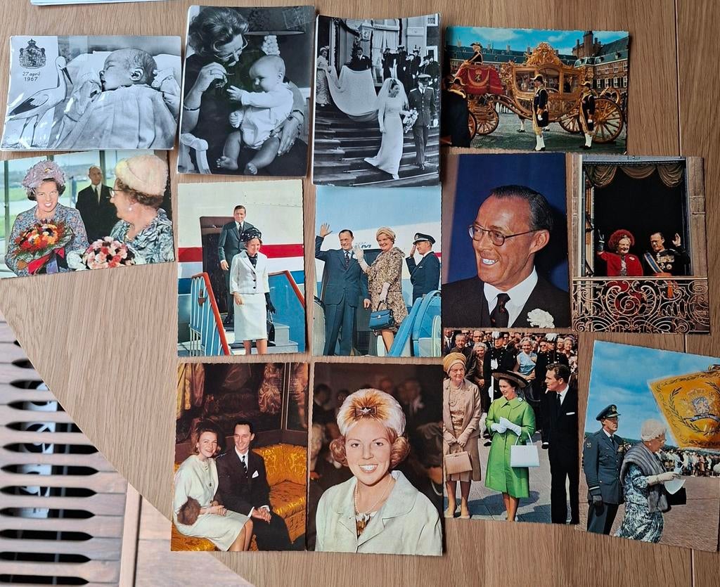 Ansichtkaarten koninklijk huis, Verzamelen, Koninklijk Huis en Royalty, Ophalen of Verzenden, Kaart, Foto of Prent