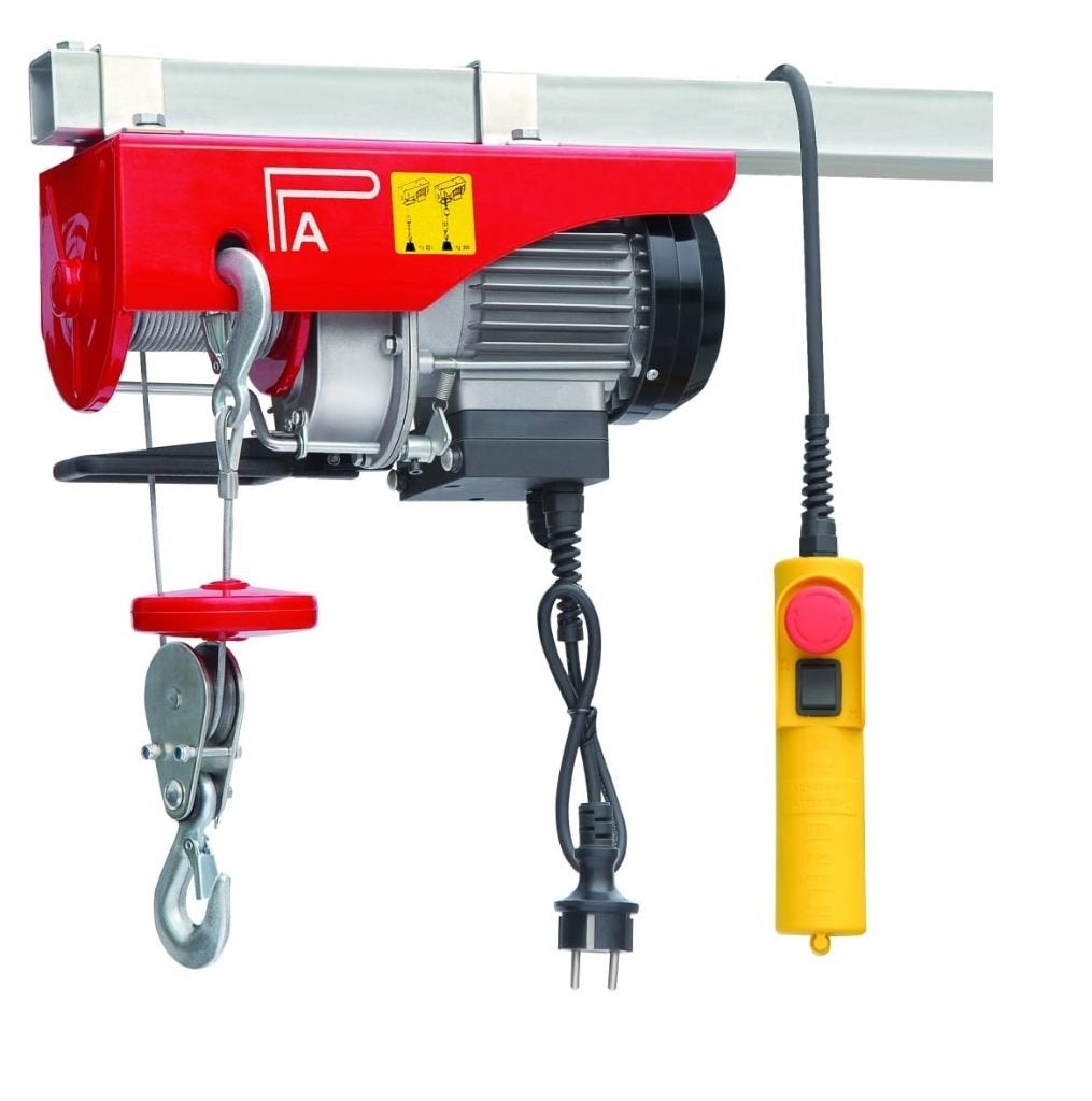 Elektrische takel 250 / 500 Kg (12M), Verzenden