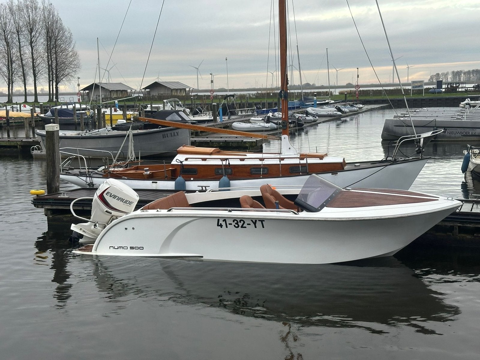 Numo 500 met Evinrude E-TEC 90 (2014), Overige merken, Gebruikt, 70 tot 120 pk, Ophalen of Verzenden