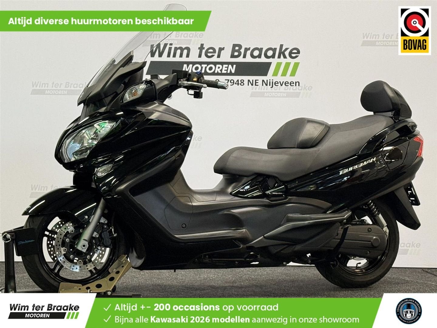 Suzuki Burgman 650 Executive (bj 2013) 19,348 km, Motoren, Motoren | Suzuki, Motorrijbewijs A, Bedrijf, Meer dan 35 kW, Onbekend