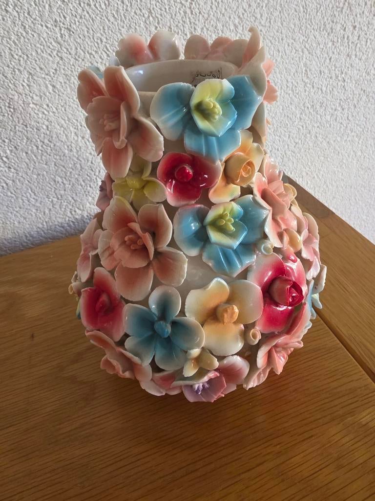 Des Pots Nel Koolen Bloemetjes Vaas, Antiek en Kunst, Ophalen of Verzenden
