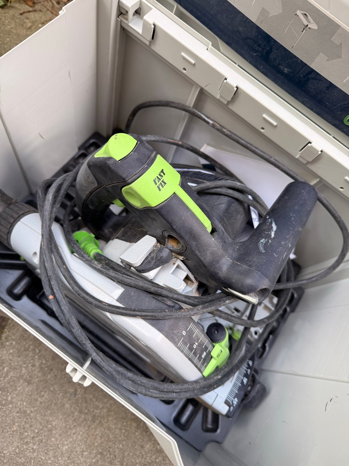 Festool Invalzaag TS 55 REBQ-Plus met Systainer T-Loc, Doe-het-zelf en Verbouw, Gereedschap | Zaagmachines, Ophalen, Invalzaag