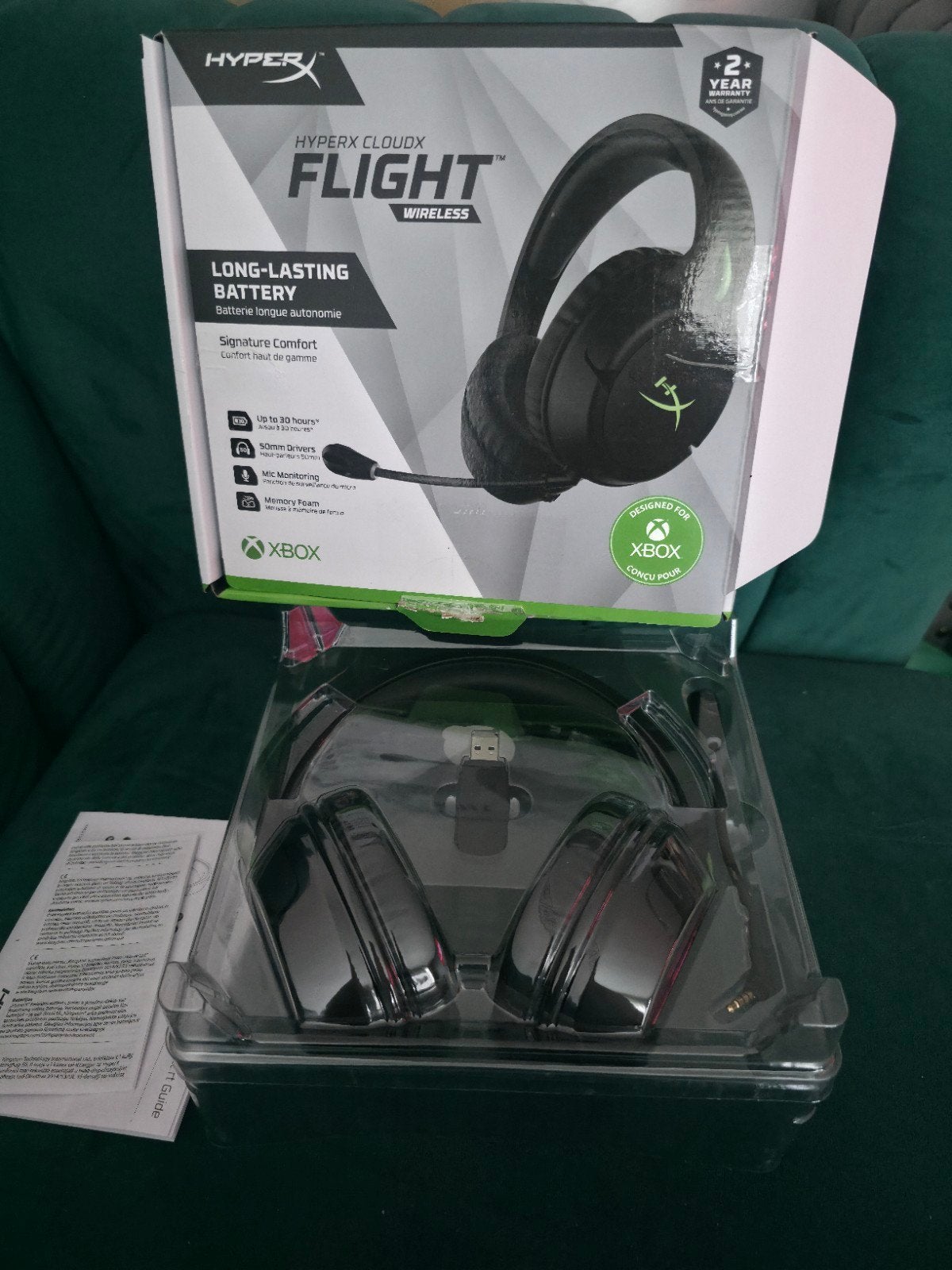 HyperX CloudX Flight Wireless Gaming Headset voor Xbox / PC, Ophalen of Verzenden, Gaming headset, Nieuw