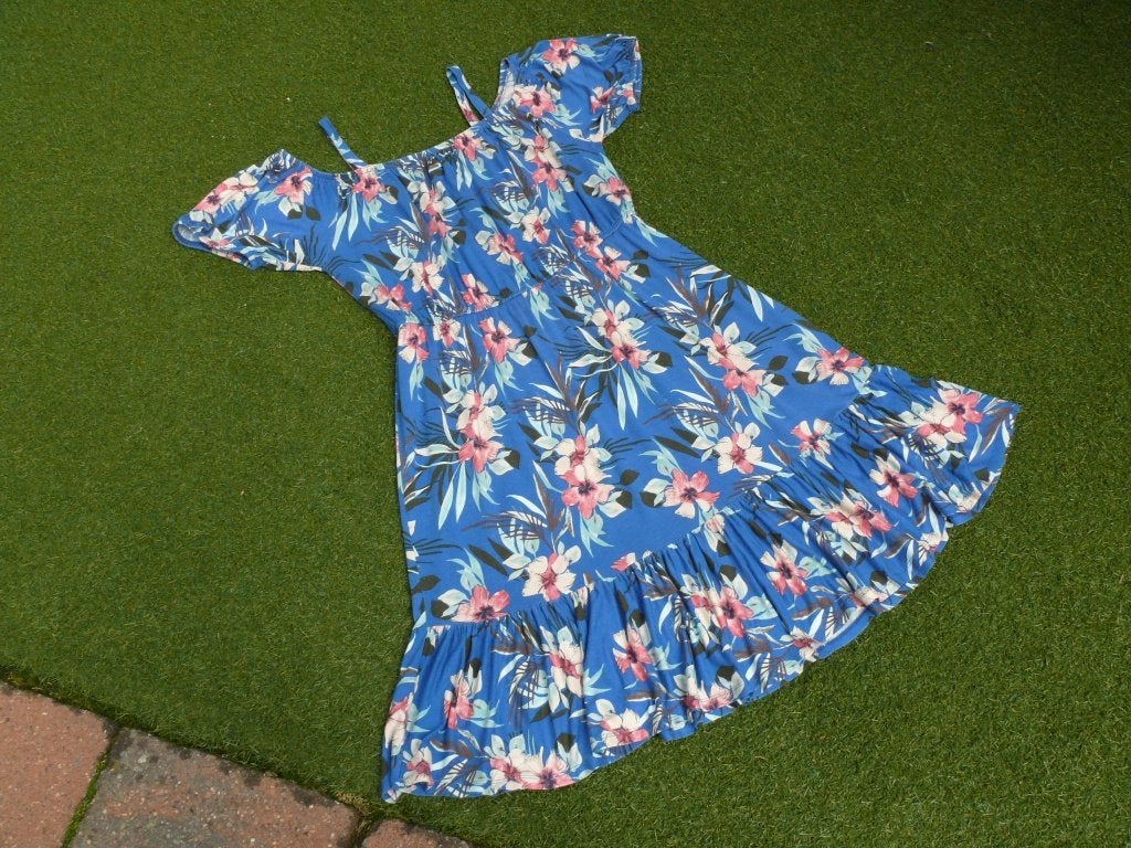 BODYFLIRT jurk maat 44 / 46 / XL als nieuw, Blauw, Maat 46/48 (XL) of groter, Ophalen of Verzenden, Zo goed als nieuw