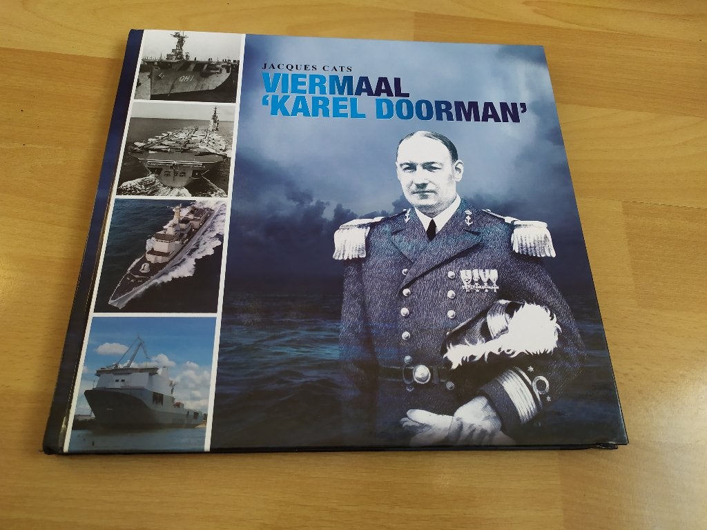 Viermaal Karel Doorman - Jacques Cats, Ophalen of Verzenden, Niet van toepassing, Gelezen, Marine