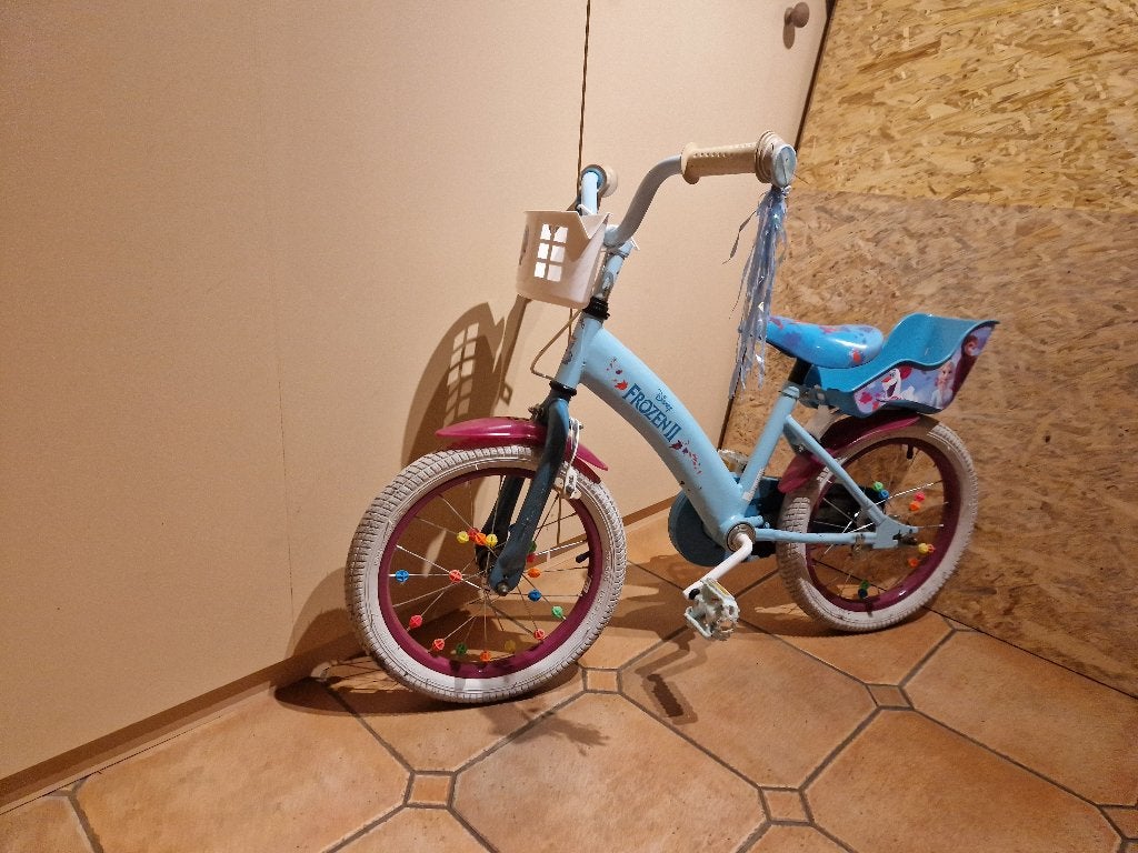 Meisjes fiets, Ophalen, Gebruikt, Terugtraprem, 20 inch