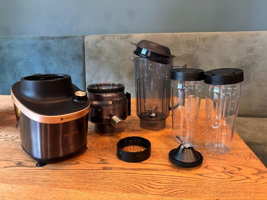 Philips Flip & Juice HR3770/10 - Blender | DLS18123, Nieuw, Ophalen of Verzenden, Versuni Netherlands B.V., Blender