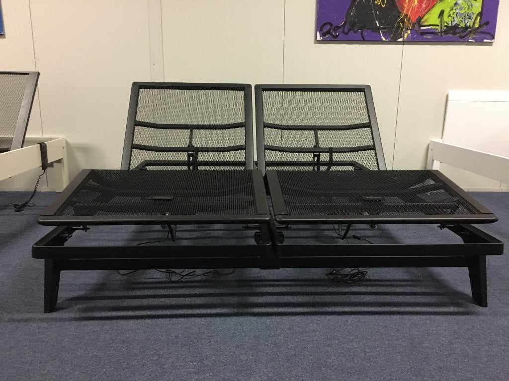 Elektrisch Auping Original bed (180x200cm)., Huis en Inrichting, Ophalen, Verstelbaar, Zwart, Tweepersoons