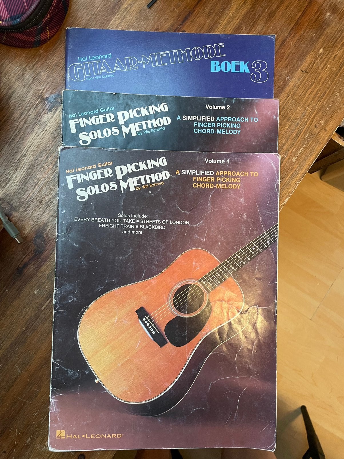 Finger Picking Solos Method 1,2,3, Les of Cursus, Ophalen of Verzenden, Populair, Gitaar
