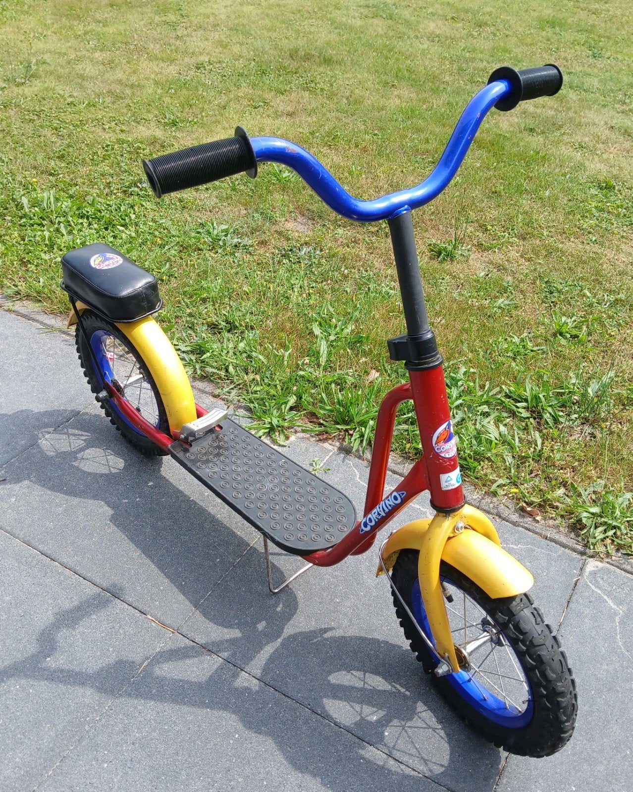 Retro step Corvino (bandjes leeg), Fietsen en Brommers, Steps, Ophalen, Gebruikt, Gewone step, Corvino