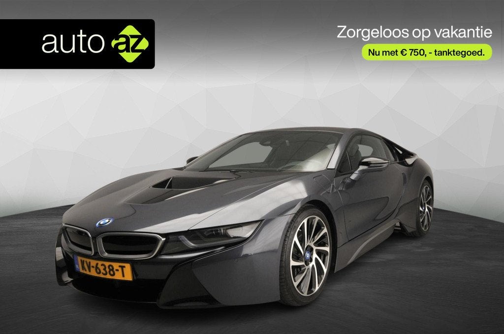 BMW i8 Coupé Automaat / Leder / LED / Driving assist / Head, Auto's, BMW, Automaat, 48 km/l, 4 stoelen, 7 kWh