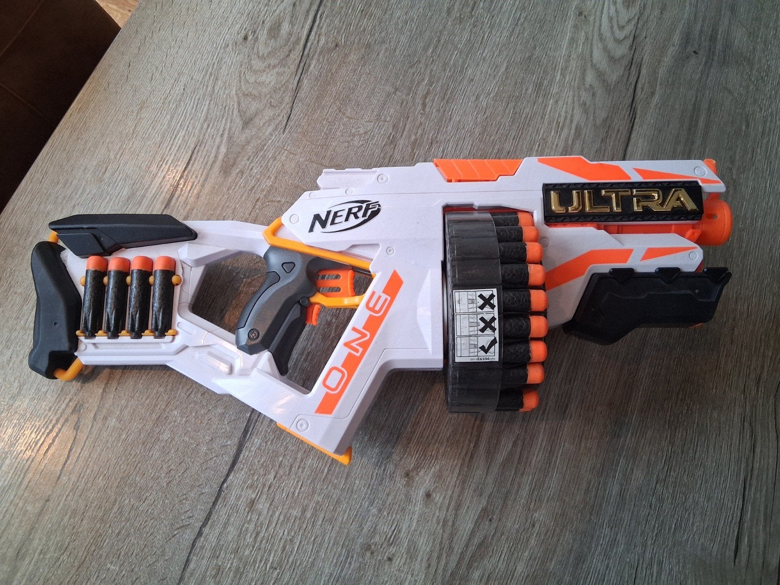 Nerf Ultra One Blaster met pijltjes, automatische gun, Ophalen of Verzenden, Zo goed als nieuw