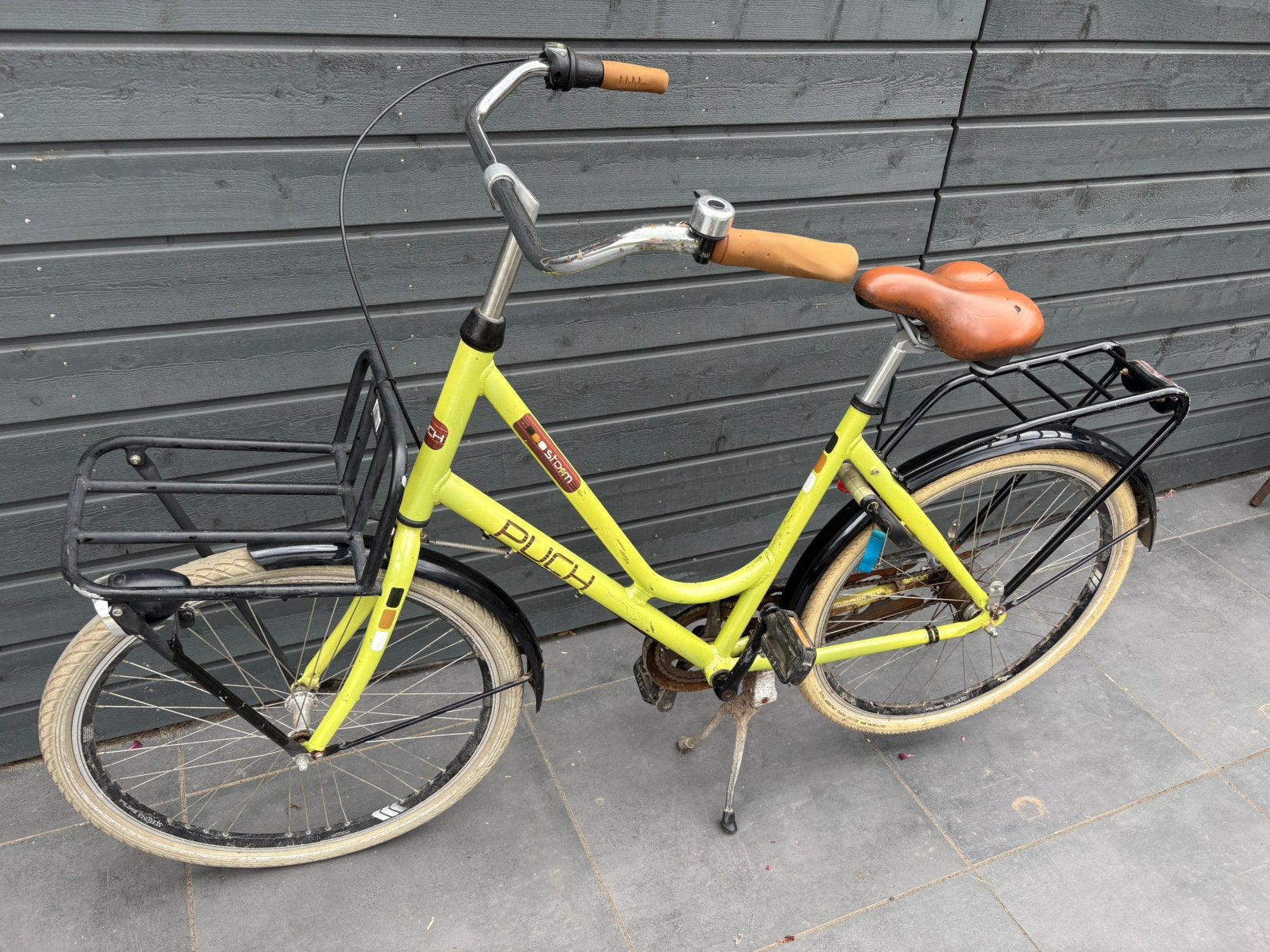 Transportfiets Puch Storm, Fietsen en Brommers, Fietsen | Dames | Damesfietsen, Terugtraprem, Gebruikt, Versnellingen, 50 tot 53 cm