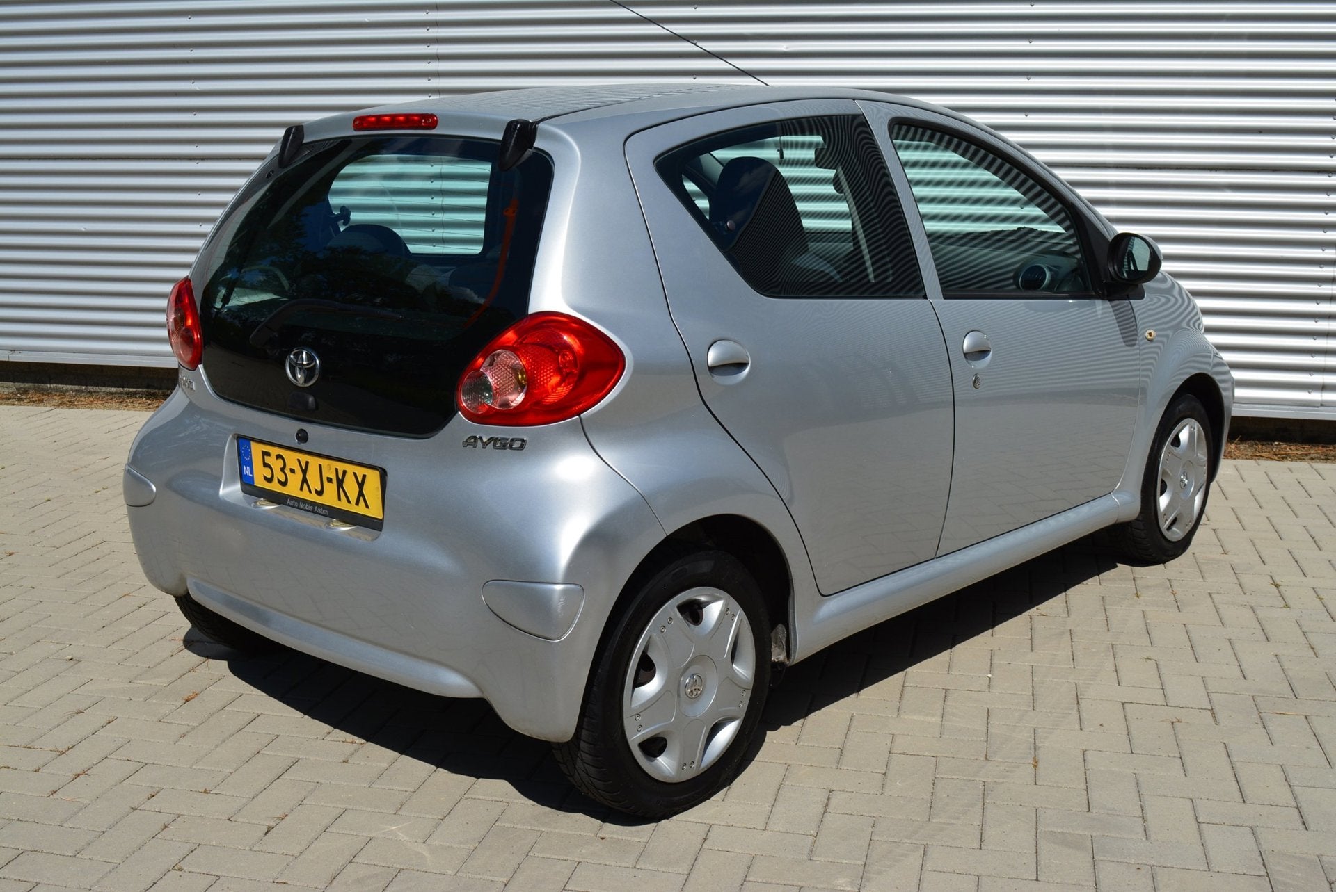 Toyota Aygo 1.0-12V + | 5 Drs | Airco | Electr. Pakket | Nwe, Auto's, Voorwielaandrijving, Stof, Gebruikt, 4 stoelen