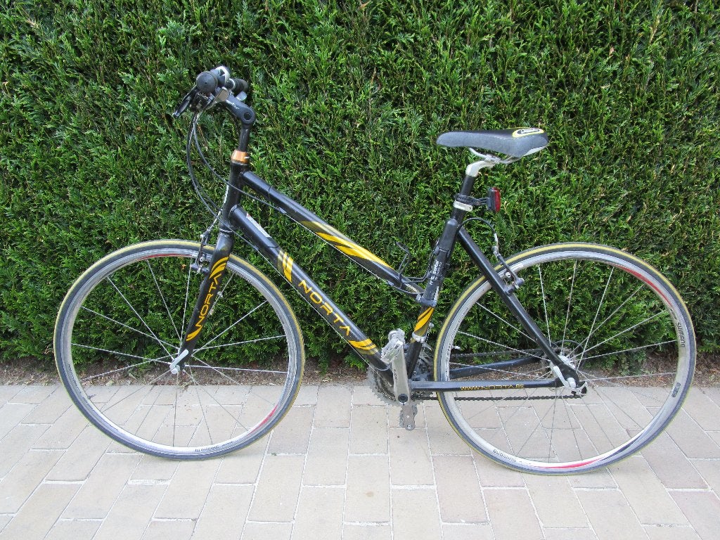sportfiets Norta C6000, Gebruikt, 26 inch, Velgrem, 47 tot 50 cm