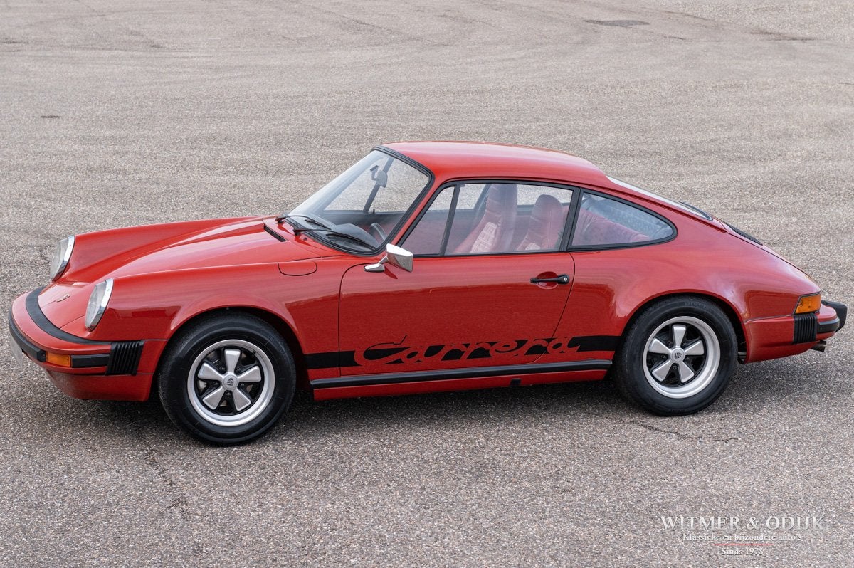 Porsche 911 2.7 Carrera MFI (bj 1974), Lederen bekleding, Dealer onderhouden, Achterwielaandrijving, Gebruikt