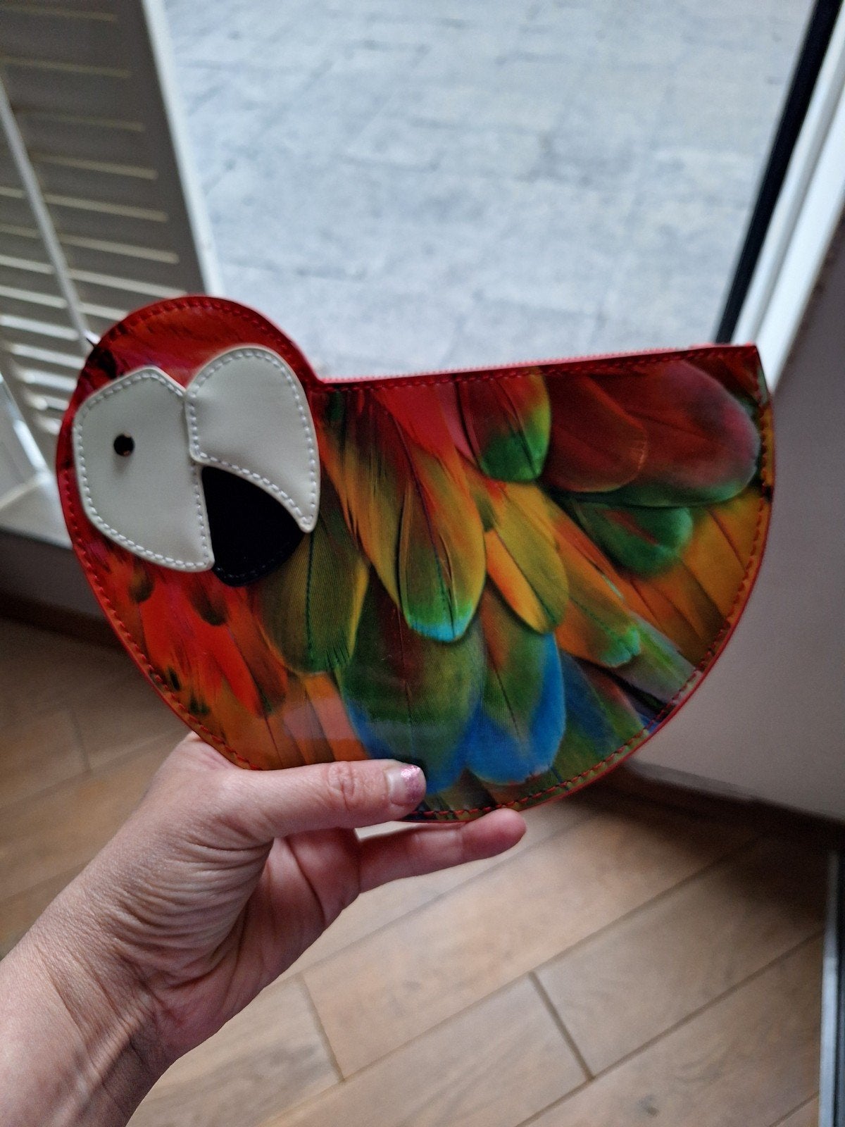 Swarovski papegaai clutch / avondtasje, Ophalen of Verzenden