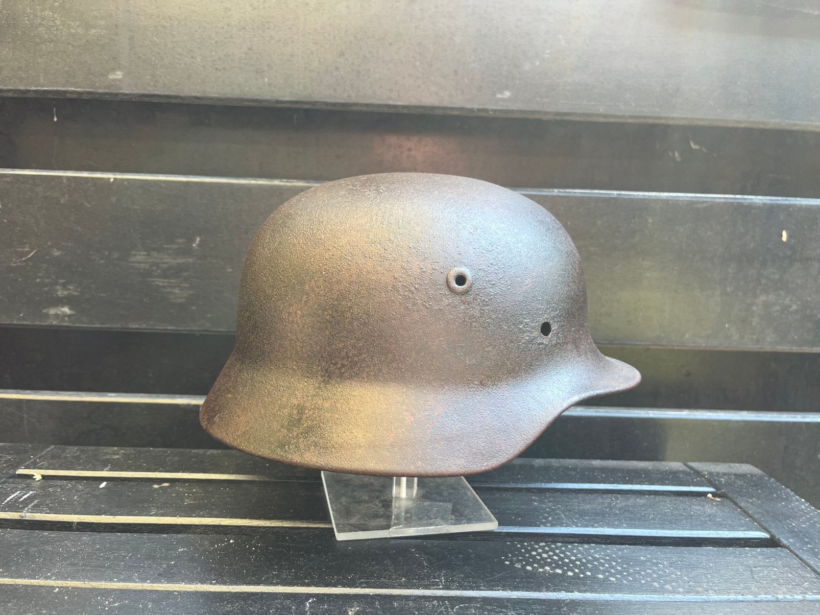 Duitse helm schaal M40, Ophalen of Verzenden, Zo goed als nieuw