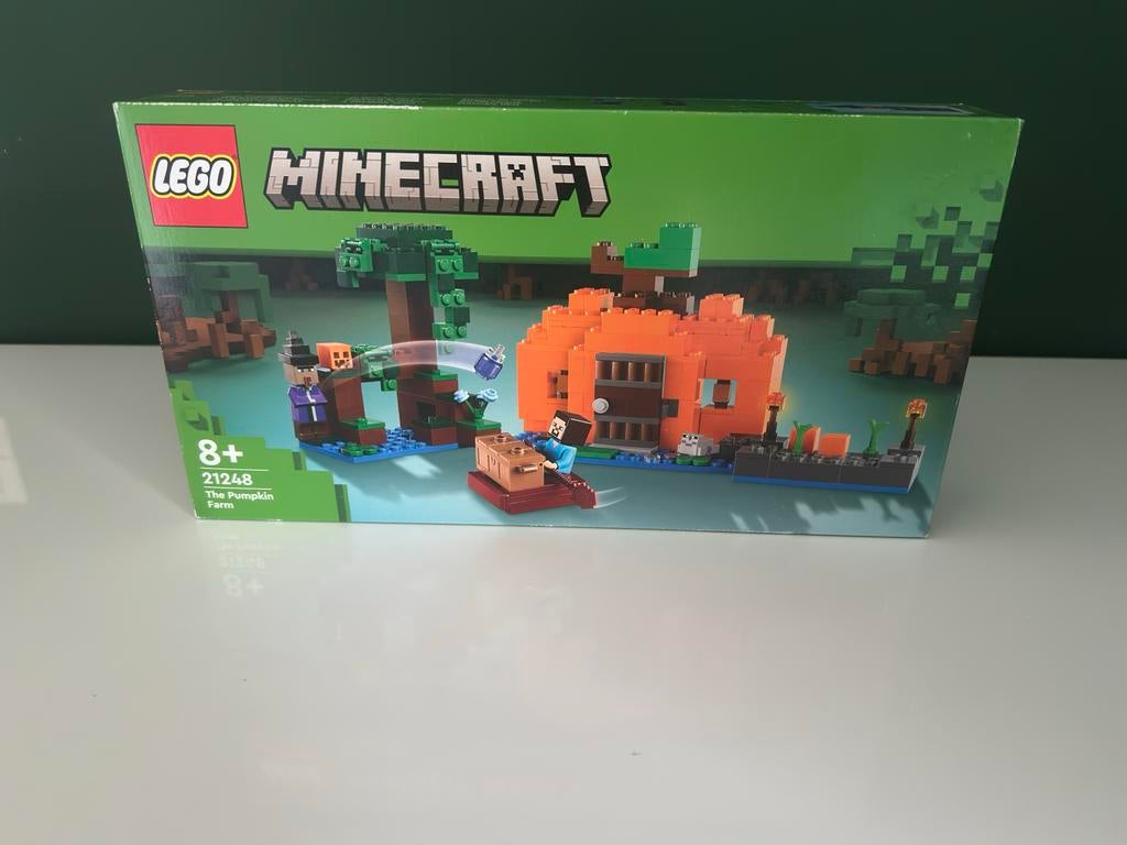Lego Minecraft 21248 De Pompoenboerderij - Nieuw in doos, Minecraft, Lego, Nieuw, Ophalen of Verzenden
